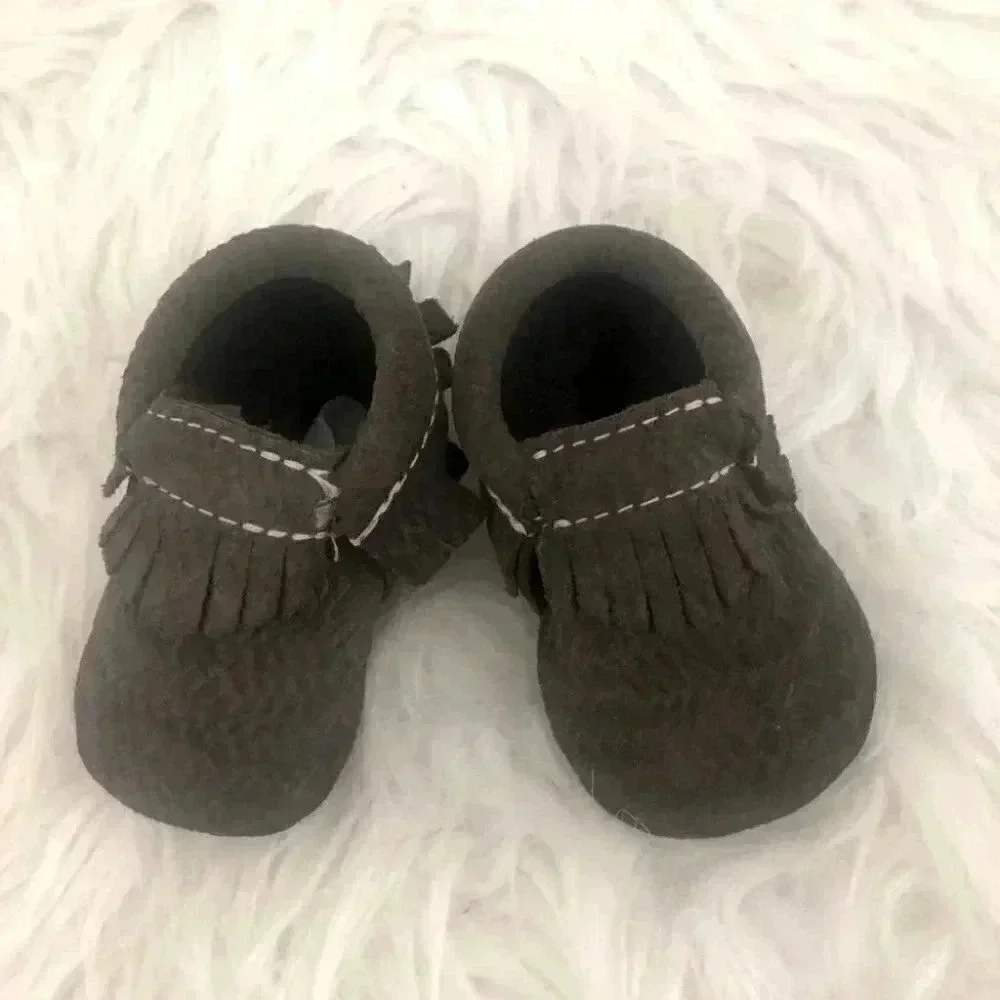 Freshl Picked Infant Brown shoes 0-6 Months Size 1-2